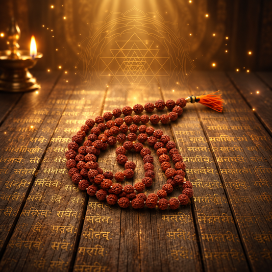 Classic Rudraksha Mala