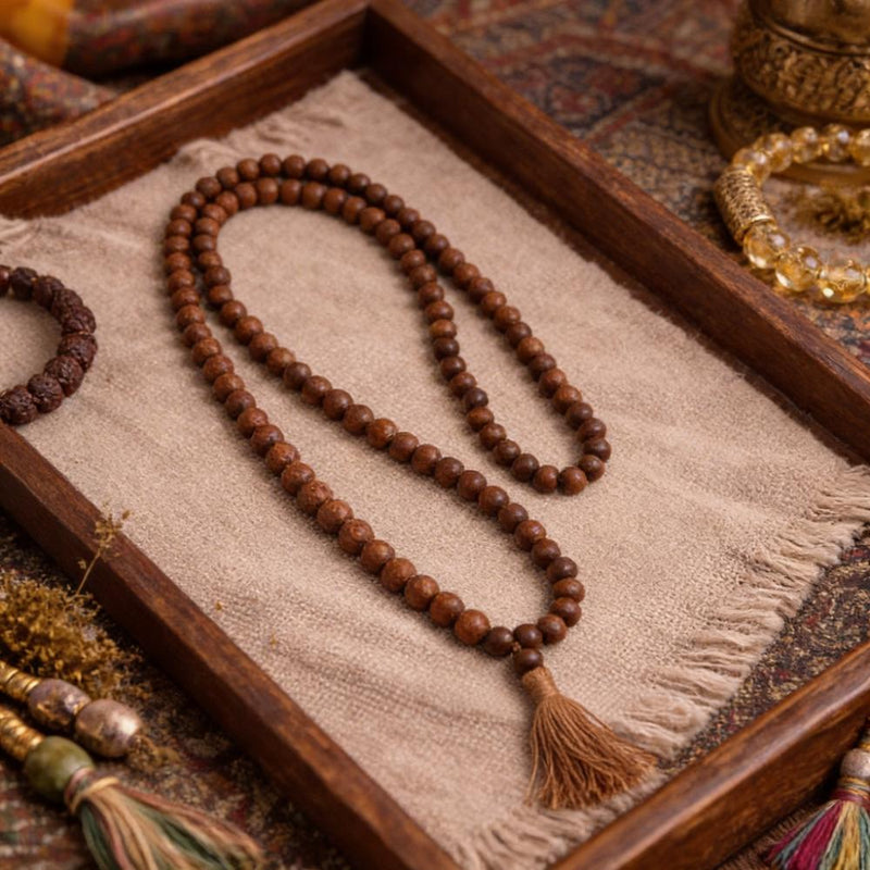 Red Sandalwood Jaap Mala 10mm