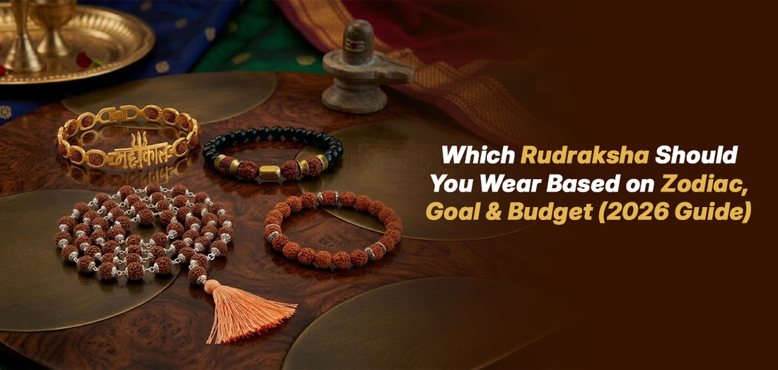 Which Rudraksha Should You Wear Based on Zodiac, Goal & Budget (2026 Guide)