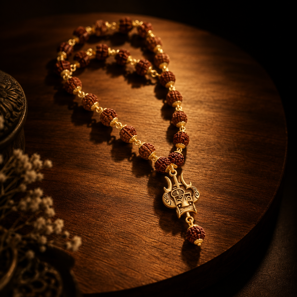 Shiv Rudraksha Necklace
