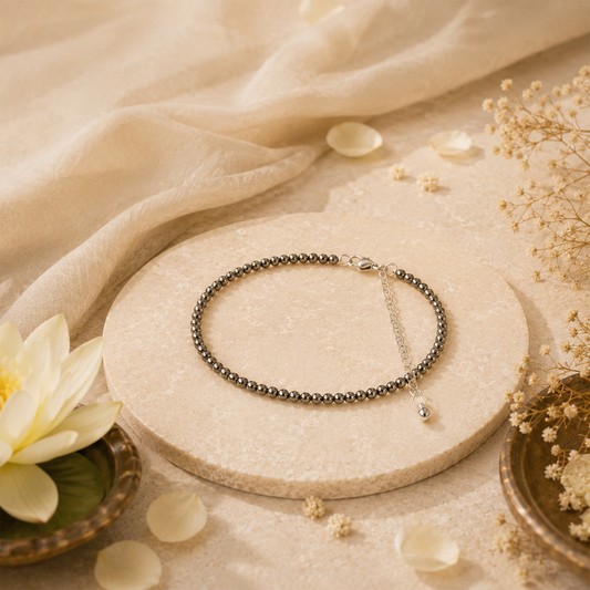 Pyrite Anklet