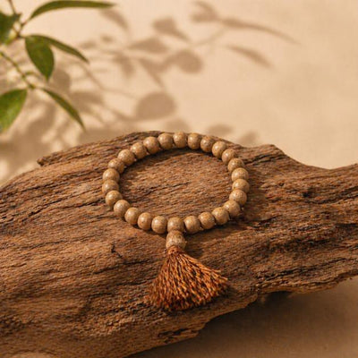 Sandalwood Bead Bracelet