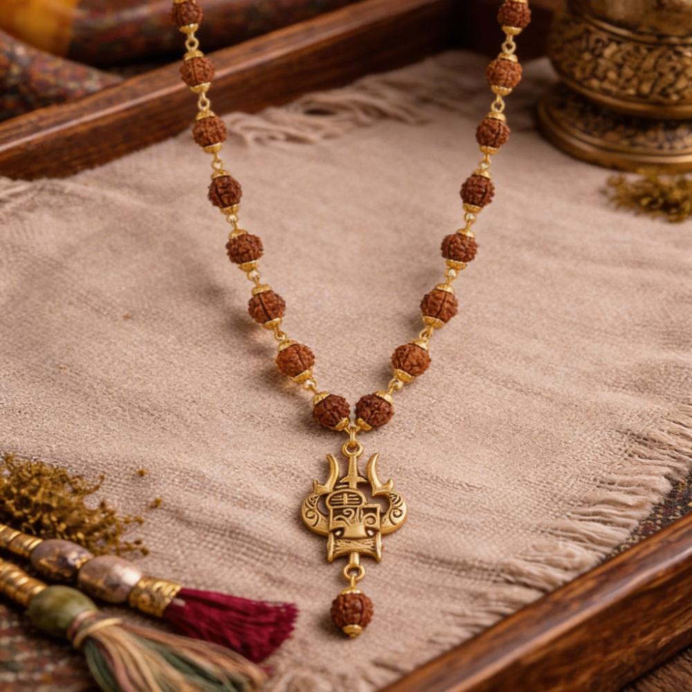 Shiv Rudraksha Necklace